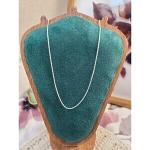 18" Sterling Silver Chain Necklace Dainty .925 Jewelry for Pendant or Layering
